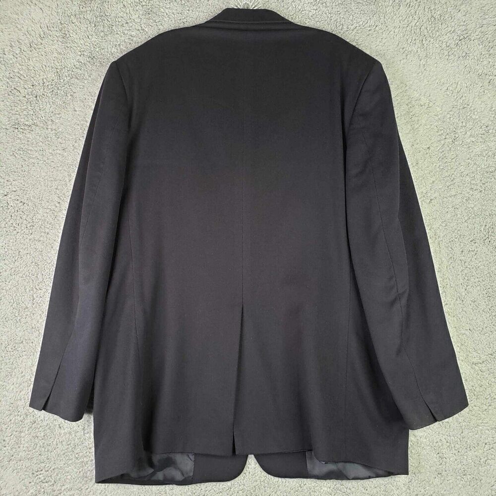 Brooks Brothers Loro Piana Cashmere Mens Blazer 45 L Sport Coat Jacket Suit Blue - Picture 11 of 16